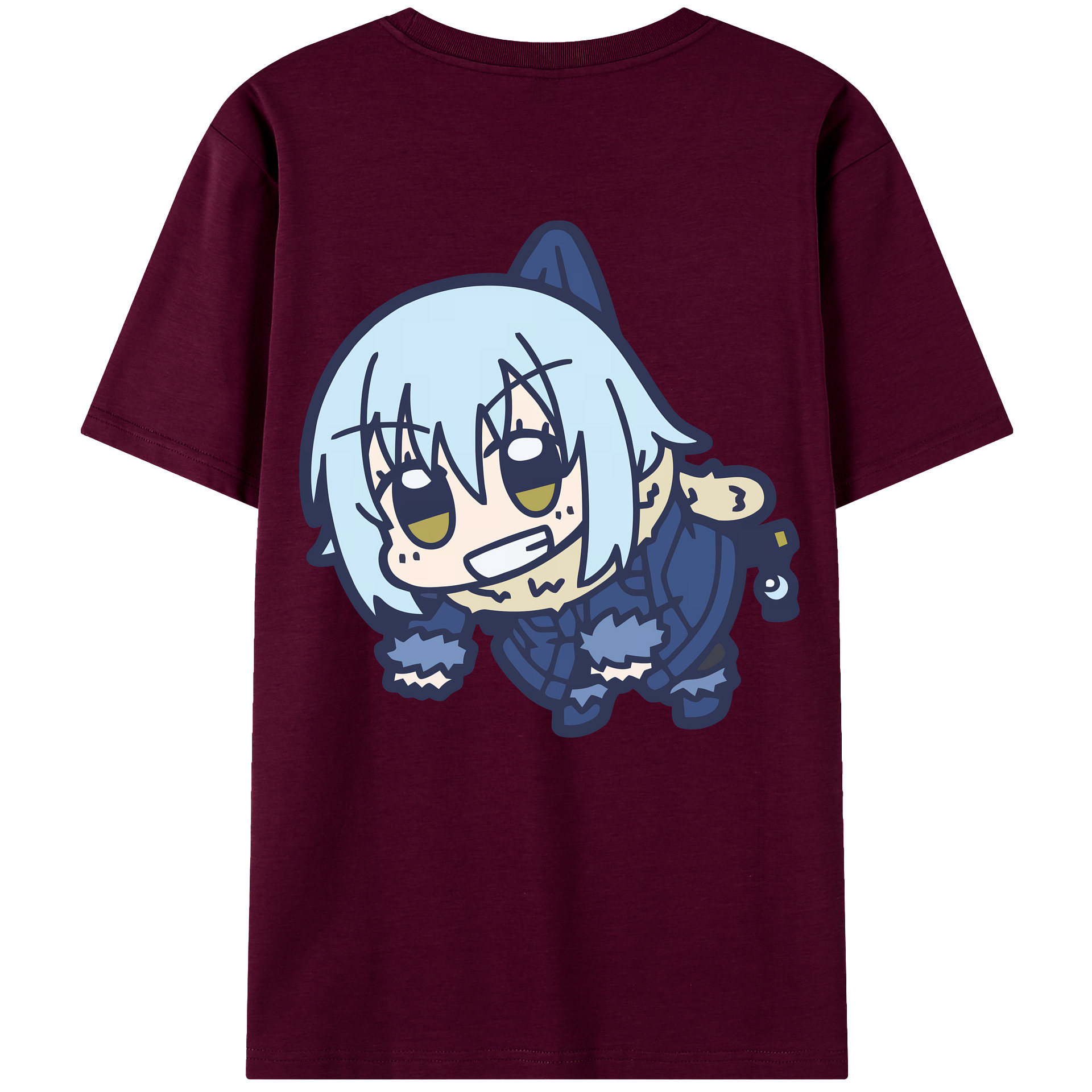 （画像用） 転スラ Regarding Reincarnated to Slime レディース半袖Tシャツ(バックプリント)